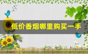 低价香烟哪里购买一手货源-批发烟在哪里批发最新优惠