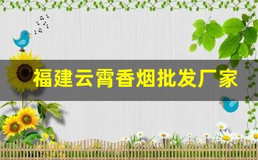 福建云霄香烟批发厂家-云霄香烟工厂集中在哪里