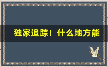 独家追踪！什么地方能买到正规香烟“草头天子”