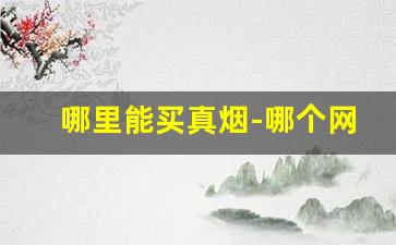 哪里能买真烟-哪个网有卖真烟