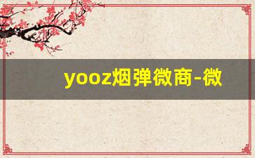 yooz烟弹微商-微商雾化器