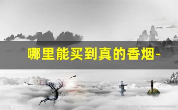 哪里能买到真的香烟-什么地方有卖便宜的香烟
