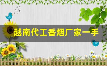 越南代工香烟厂家一手货源代理批发-越南代加工烟供货商